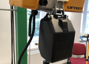 Stacionárny elektrický reťazový kladkostroj 125kg